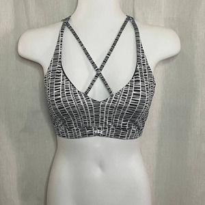 Victoria’s Secret Black & White Criss-Cross Strap Front & Back Sports Bra